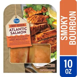 Kroger Smoky Bourbon Atlantic Salmon