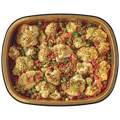 slide 1 of 1, H-E-B Meal Simple Campfire Cauliflower with Uncured Bacon, Seasoning and Green Onions, 16.5 oz