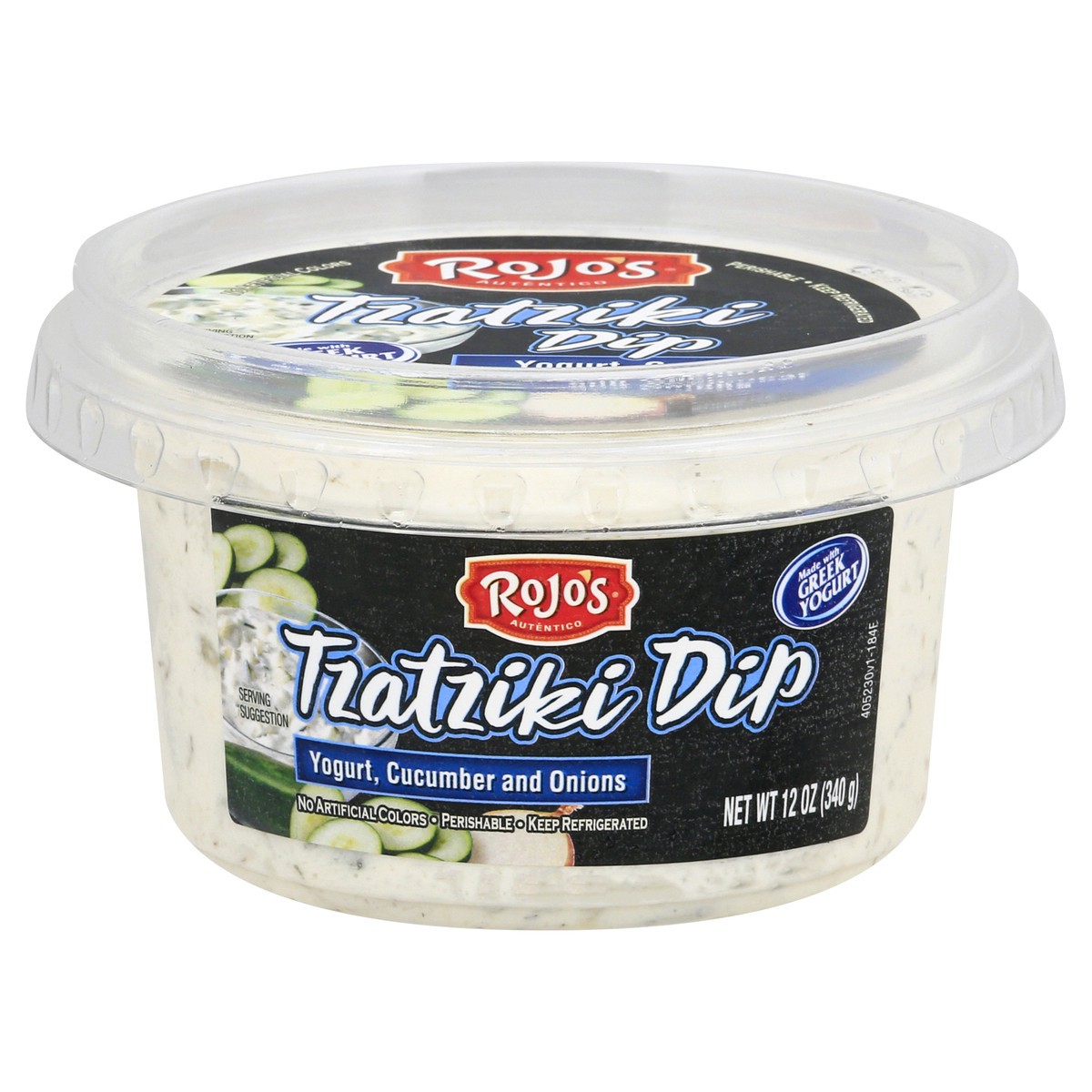 slide 1 of 12, Rojo's Tzatziki Dip 12 oz, 12 oz