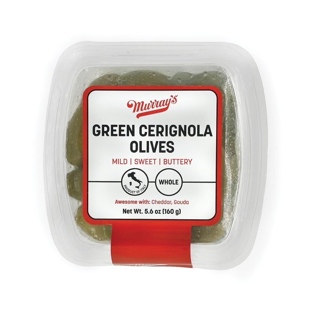 slide 1 of 1, Murray's Green Cerignola Olives, 5.6 oz