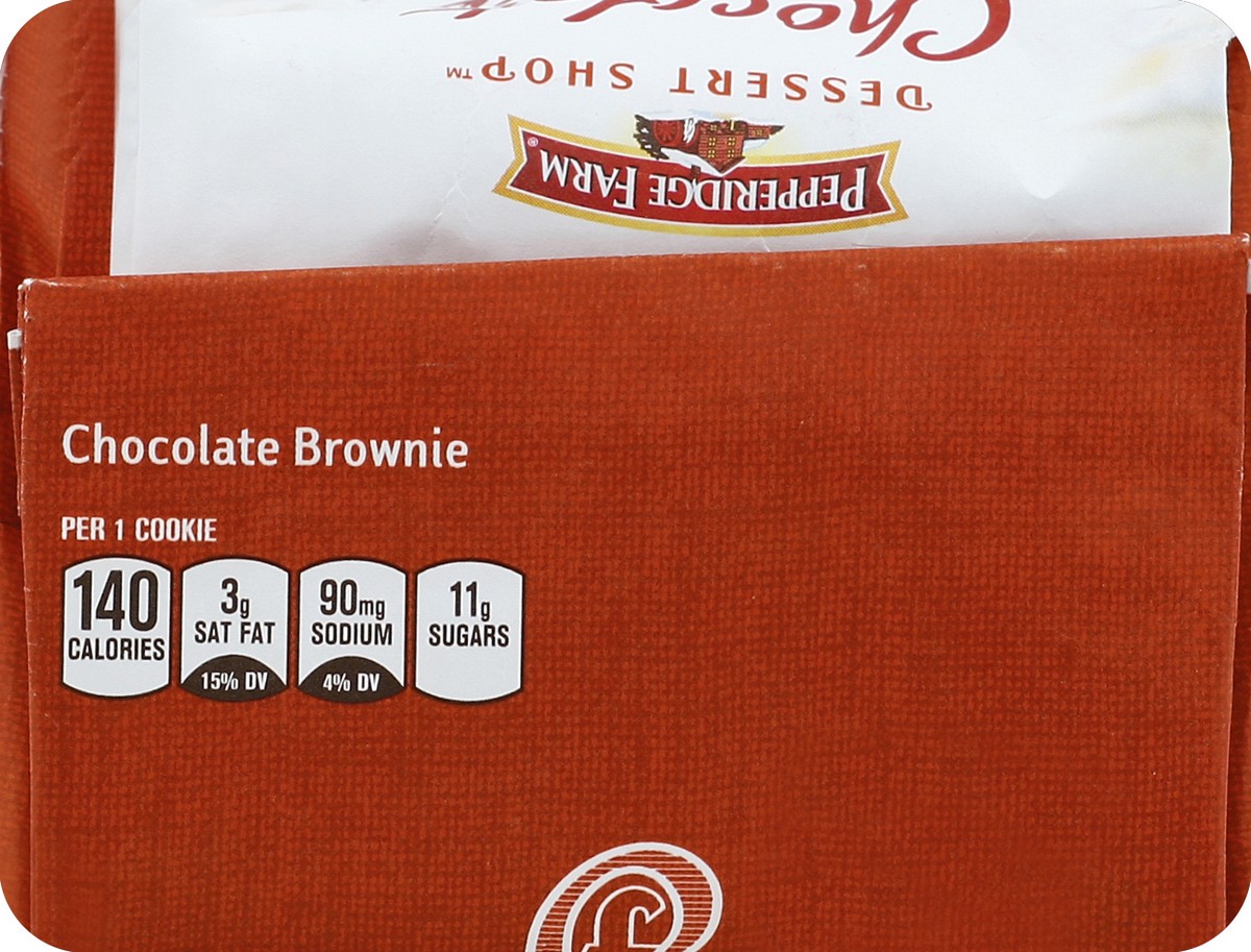 slide 4 of 6, Pepperidge Farm Dark Chocolate Brownie Cookies, 8.6 oz