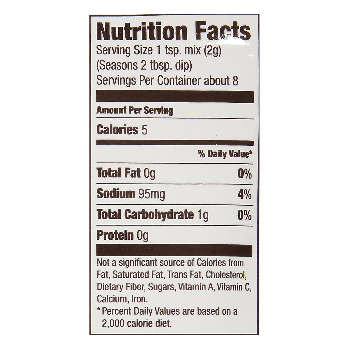 slide 3 of 8, McCormick Spinach Dip Mix, 0.62 oz