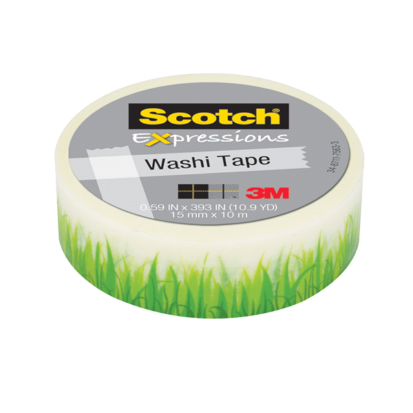 slide 1 of 2, Scotch Expressions Washi Tape, Multi-colored, 1 ct