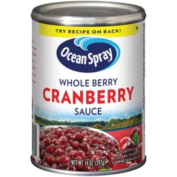 Ocean Spray 14oz Whole Berry Cranberry Sauce