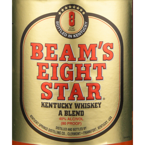 slide 4 of 5, Jim Beam Eight Star Whiskey, 1.75 lt, 1.75 liter