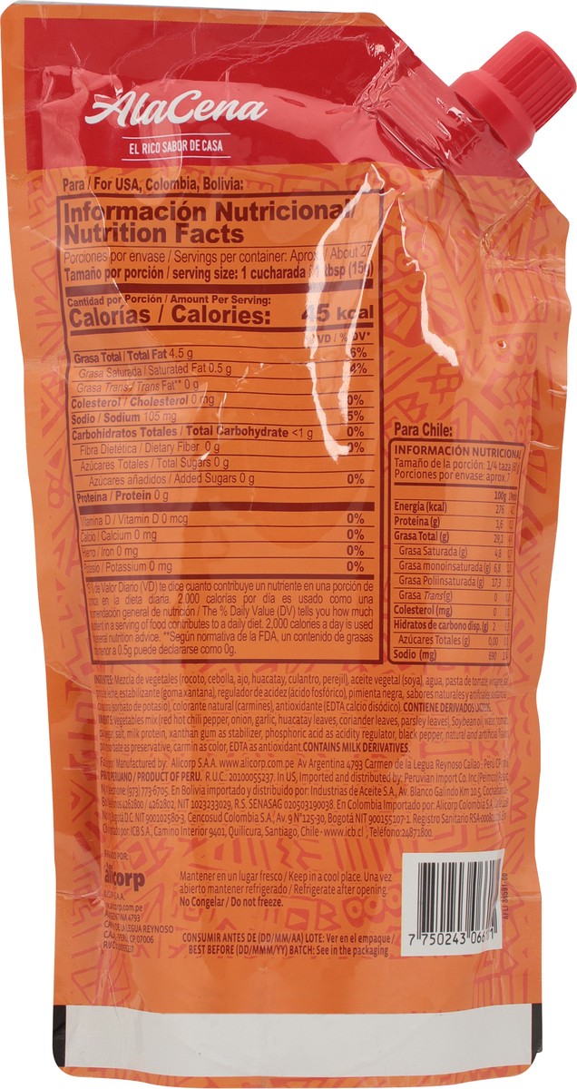 slide 6 of 9, AlaCena Red Hot Red Hot Chilli Sauce 14.11 oz, 14.11 oz