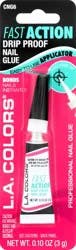 L.A. Colors Fast Action Drip Proof Nail Glue 0.1 oz