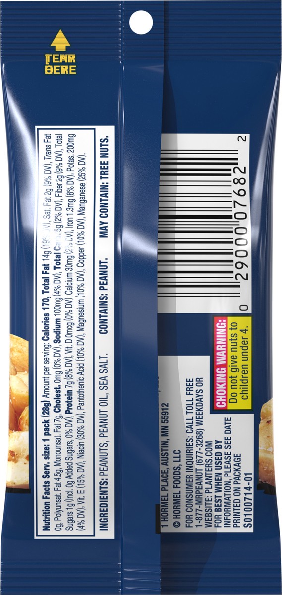 slide 3 of 13, Planters Salted Peanuts 1 oz, 1 oz