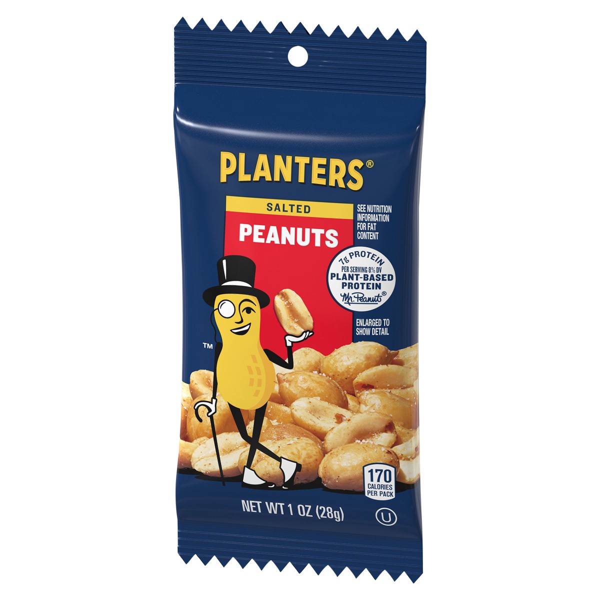 slide 8 of 13, Planters Salted Peanuts 1 oz, 1 oz