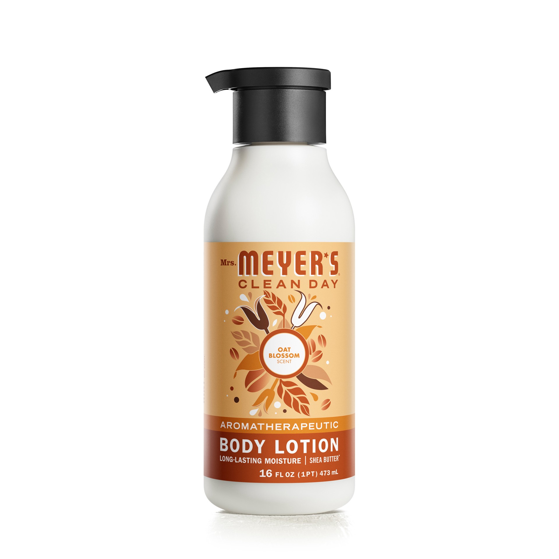 slide 1 of 9, Mrs Meyers Body Lotion Oat Blssm, 15.5 fl oz