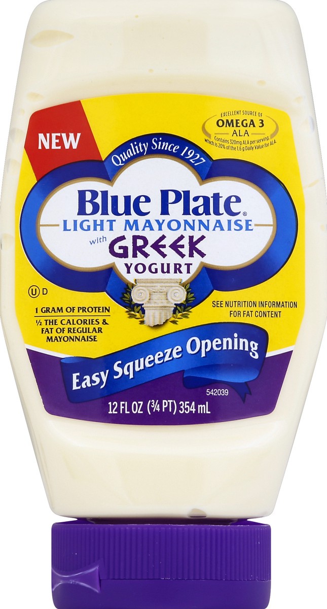 slide 2 of 2, Blue Plate Mayonnaise 12 oz, 12 oz