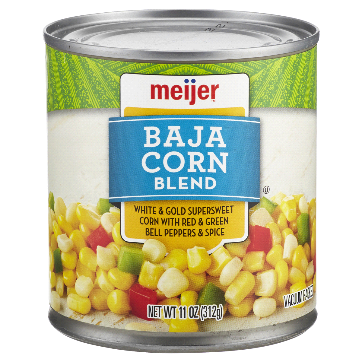 slide 1 of 4, Meijer Canned Baja Blend Corn, 11 oz