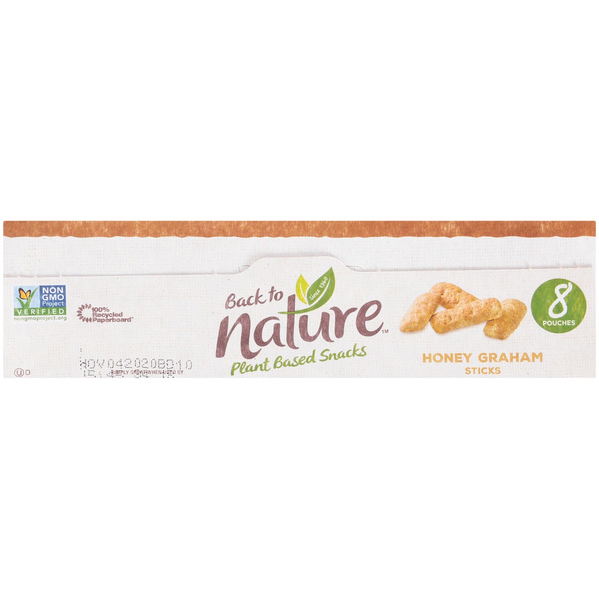 slide 4 of 14, Back to Nature™ Honey Graham Sticks 8-1 oz. Pouches, 8 oz