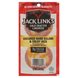 Jack Link's Cold Crafted Uncured Hard Salami & Colby Jack Linkwich 1.5 oz