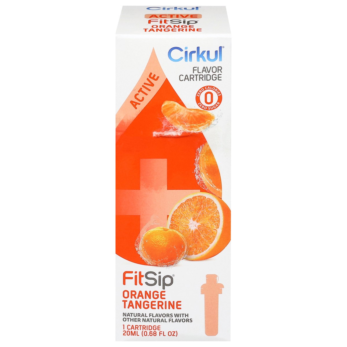 slide 1 of 3, Cirkul FitSip Orange Tangerine Cartridge 1 Each, 1 ct