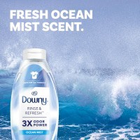 slide 8 of 22, Downy Rinse & Refresh Ocean Mist Fabric Rinse, 25.5 oz