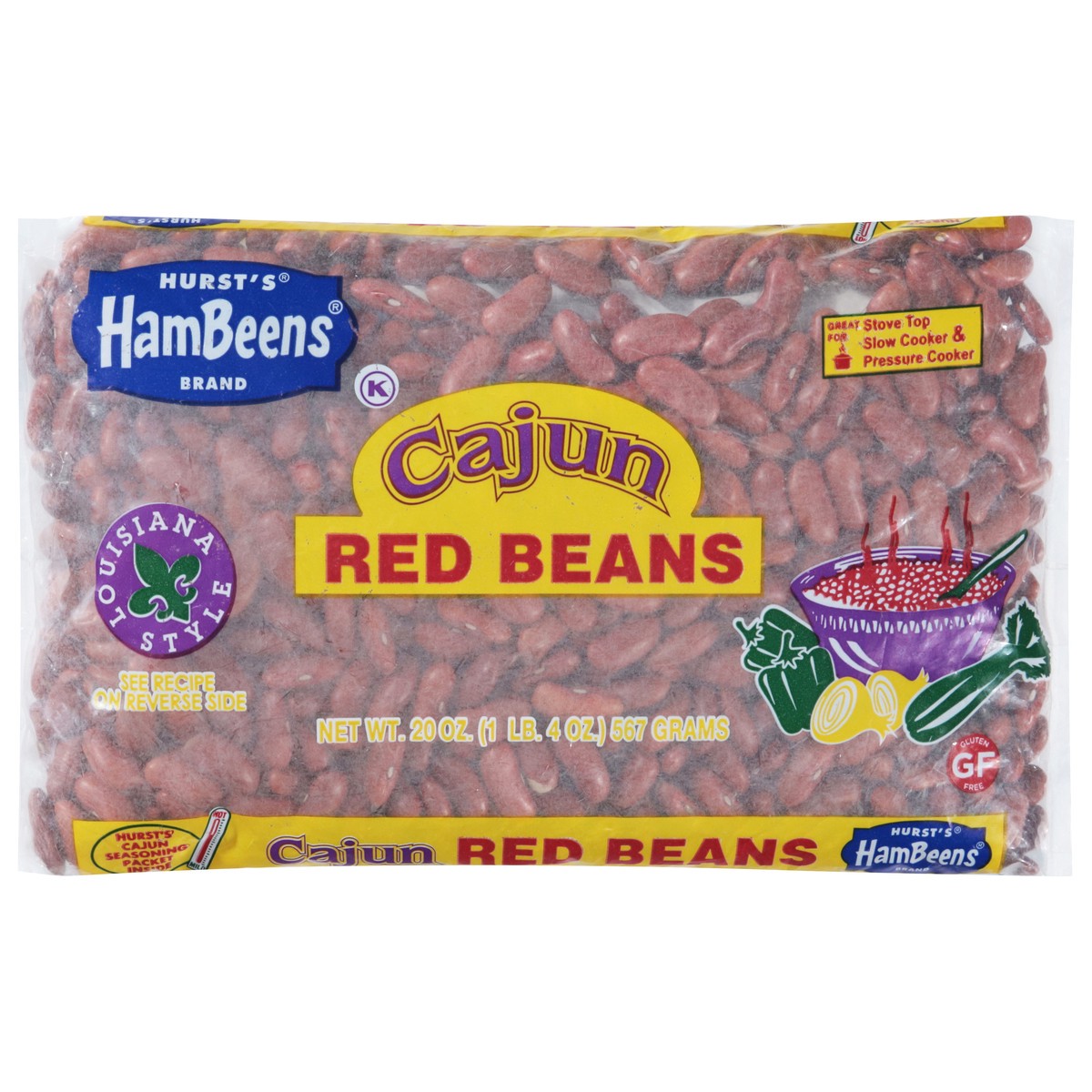slide 12 of 15, Cajun Red Beans 20 oz, 20 oz
