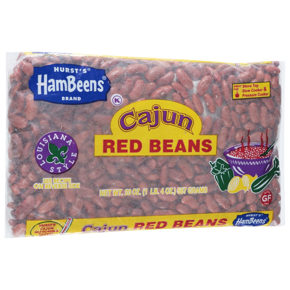 slide 15 of 15, Cajun Red Beans 20 oz, 20 oz
