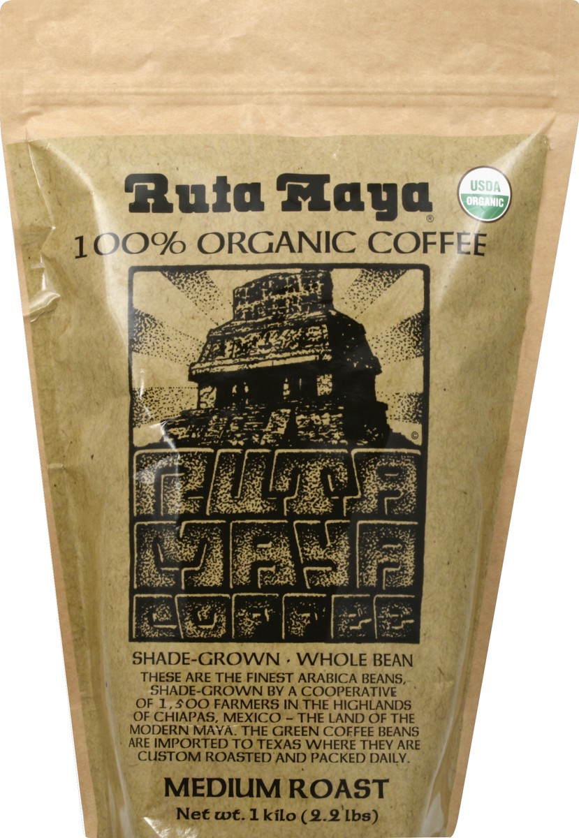 slide 2 of 2, Ruta Maya Coffee 1 kg - 1 kg, 2.2 lb