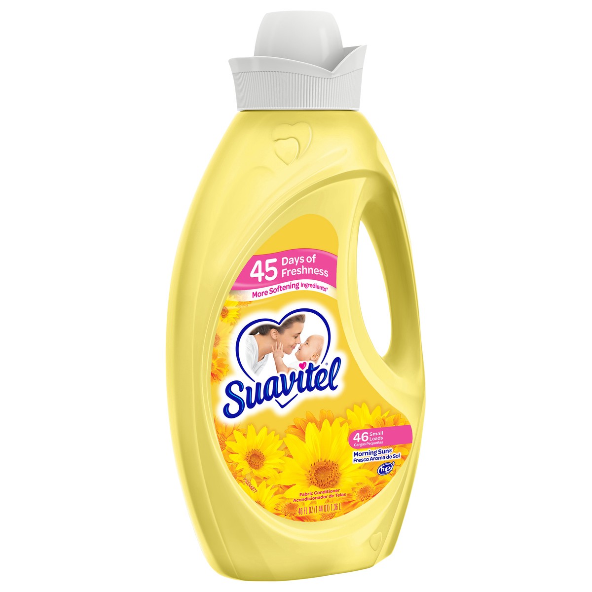 slide 9 of 11, Suavitel Fabric Softener, Morning Sun, 46 Oz., 46 fl oz