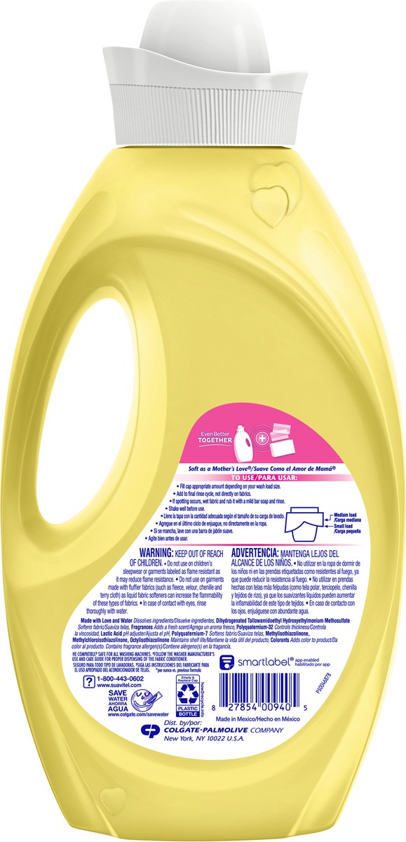 slide 10 of 11, Suavitel Fabric Softener, Morning Sun, 46 Oz., 46 fl oz