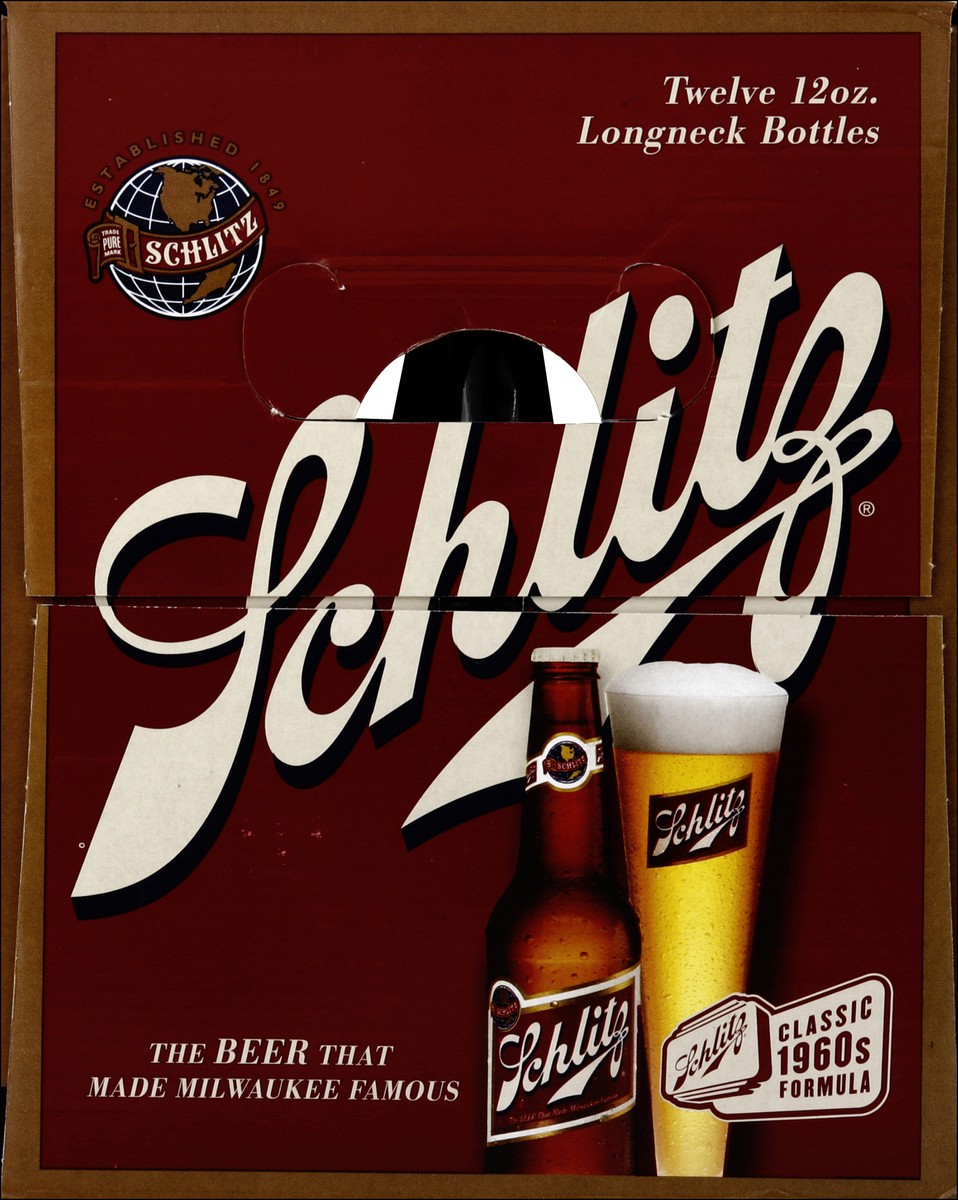 slide 6 of 6, SCHLITZ Beer 12 ea, 12 ct; 12 oz