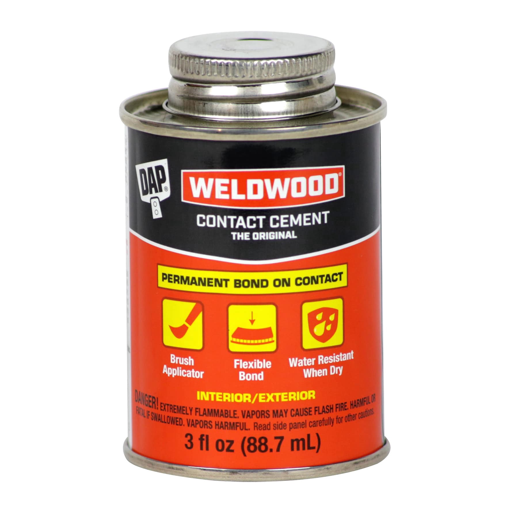 slide 1 of 6, Dap Weldwood Contact Cement, 3 fl oz