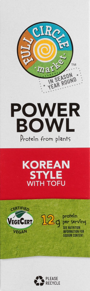 slide 9 of 13, Full Circle Market With Tofu Korean Style Power Bowl 9.24 oz, 9.24 oz