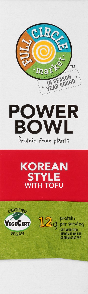 slide 3 of 13, Full Circle Market With Tofu Korean Style Power Bowl 9.24 oz, 9.24 oz