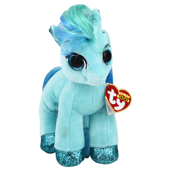 slide 1 of 1, TY Topaz The Teal Pony Beanie Boo, 6 in