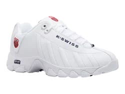 K-Swiss Men's Sneaker, White, Size 8.5 Wide