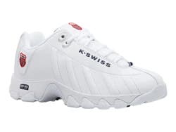 K-Swiss Men's Sneaker, White, Size 8.5 Wide