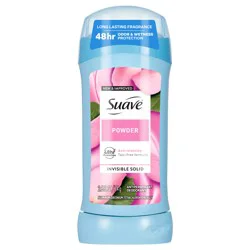 Suave 48-Hour Anti-Staining Antiperspirant & Deodorant Stick, Powder, 2.6 oz