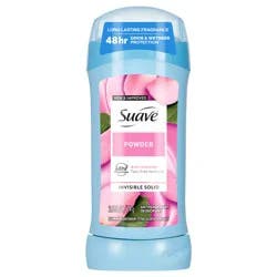 Suave 48-Hour Anti-Staining Antiperspirant & Deodorant Stick, Powder, 2.6 oz