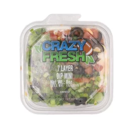 Crazy Fresh Quick and Easy 7 Layer Dip, Mini, 8 oz