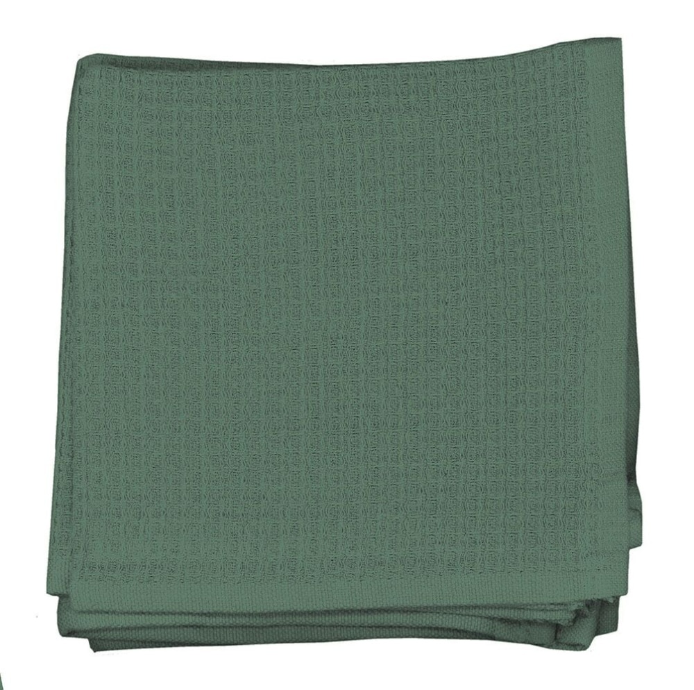slide 1 of 1, Dash of That Woven Waffle Dishcloth Set - Green, 4 ct