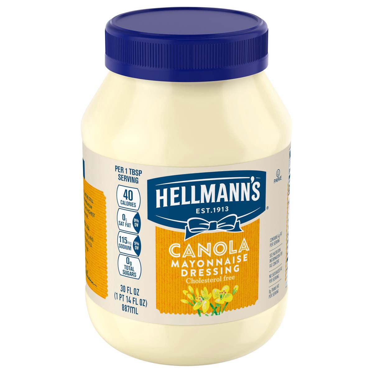 slide 11 of 15, Hellmann's Mayonnaise Canola, 30 oz, 30 oz