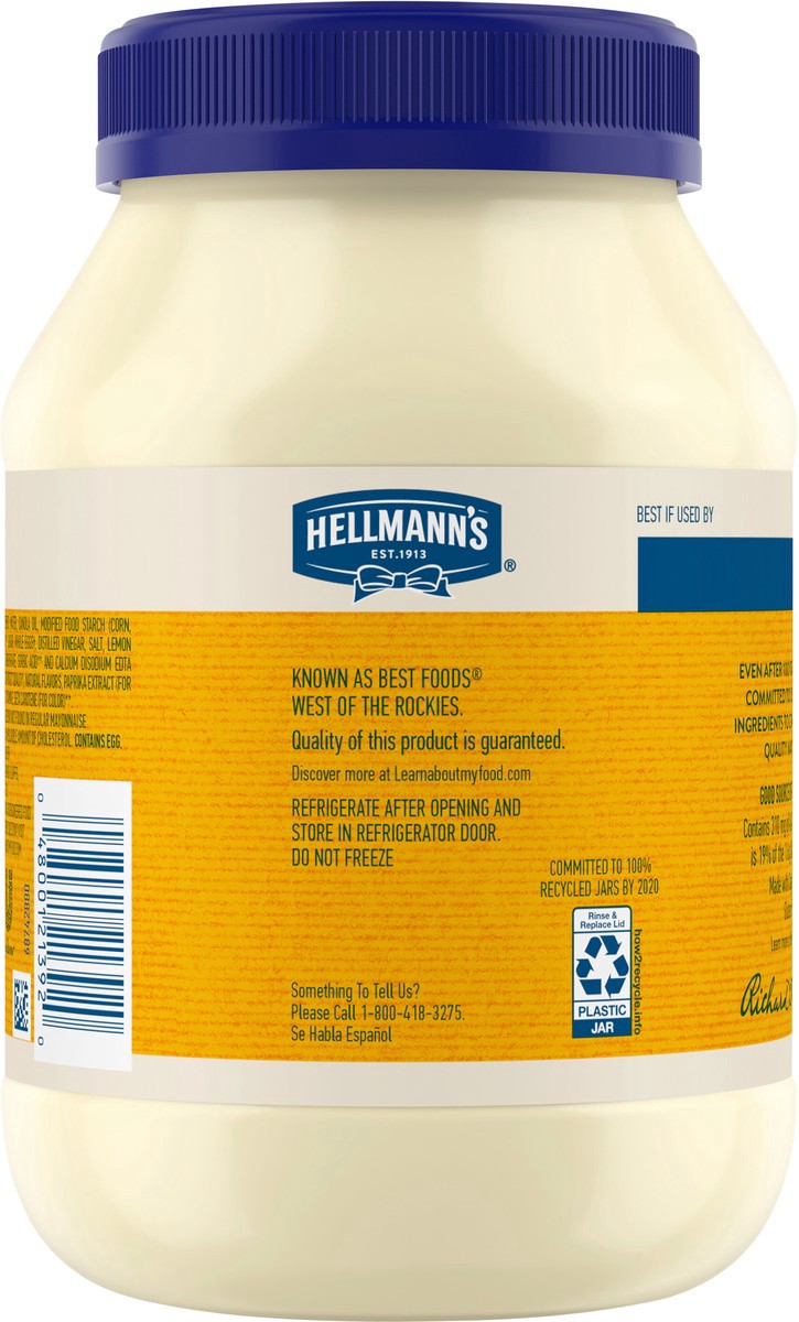 slide 12 of 15, Hellmann's Mayonnaise Canola, 30 oz, 30 oz