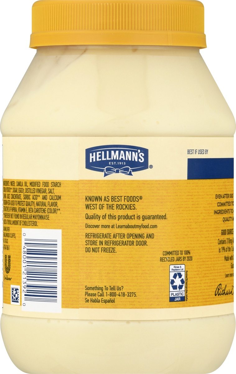 Hellmann's Canola Mayonnaise Dressing 30 fl oz Shipt