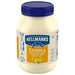 Hellmann''s Mayonnaise Dressing Canola, 30 oz, 1 Ct