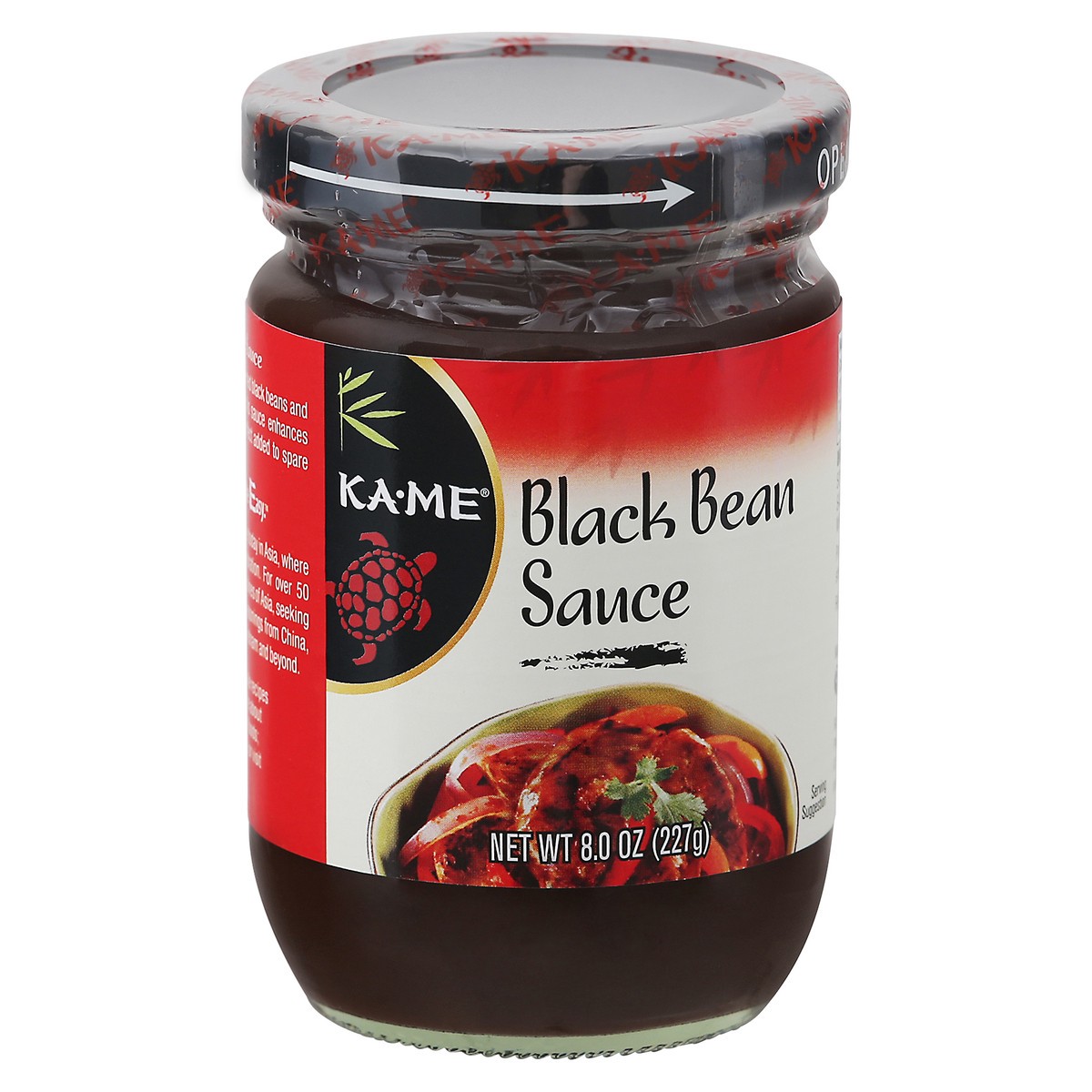 slide 2 of 11, KA-ME Black Bean Sauce, 8 oz