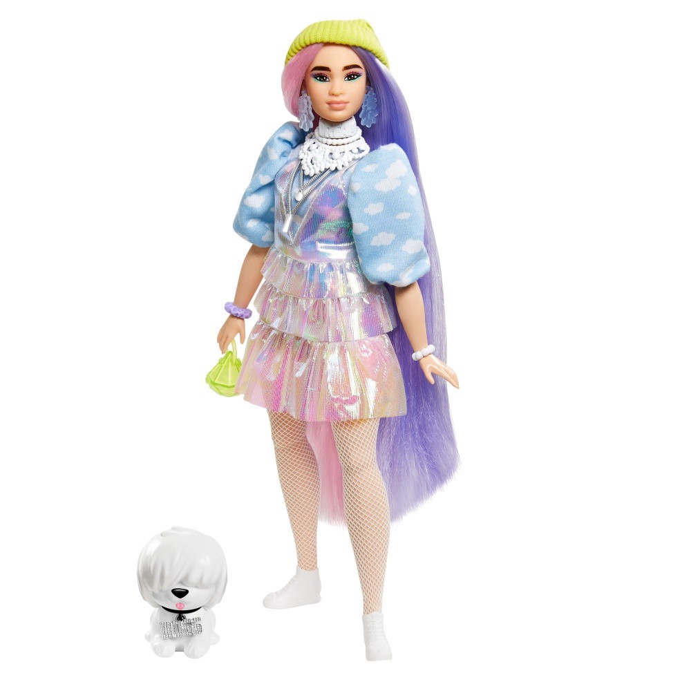 slide 6 of 6, Barbie Fashionista Extra Doll - Assorted, 1 ct