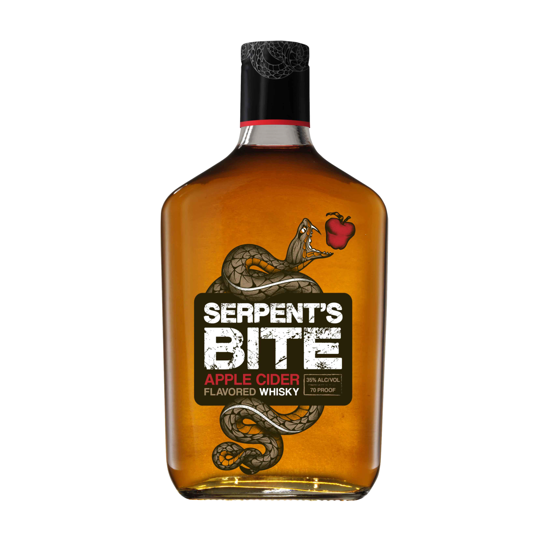 slide 1 of 1, SERPENTS BITE Whiskey Apple Cider, 750 ml