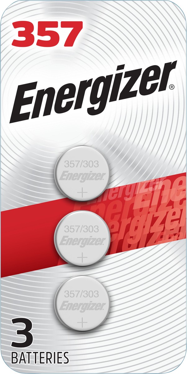 slide 4 of 5, Energizer 357 Silver Oxide Coin Batteries, 3 ct