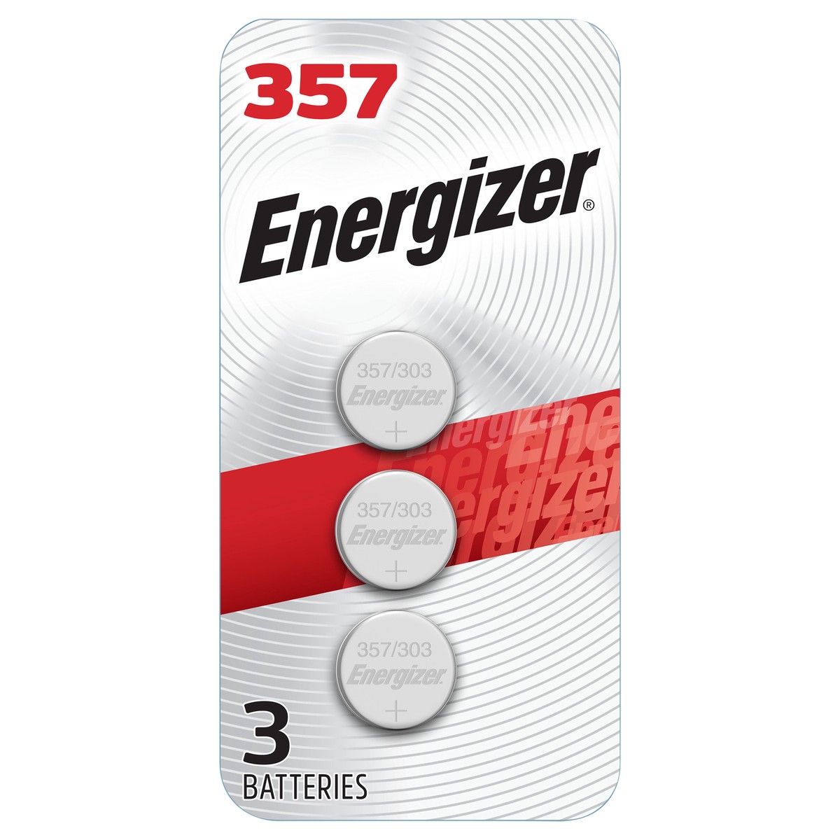 slide 1 of 5, Energizer 357/303 3-PK, 3 ct