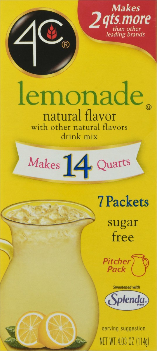 slide 1 of 9, 4C Totally Light Lemonade Pitcher Pack - 7 ct, 7 ct