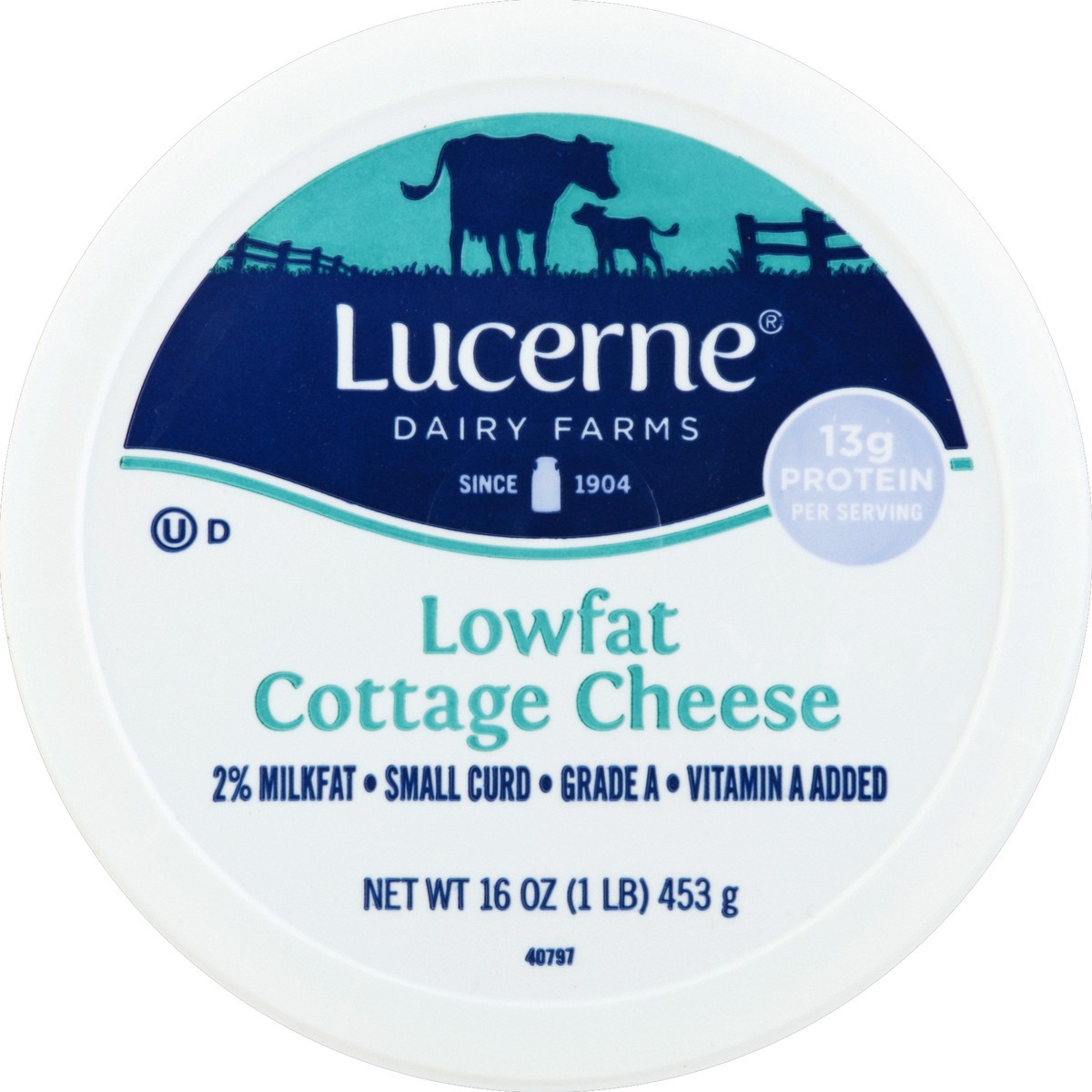 slide 2 of 4, Lucerne Dairy Farms Lucerne Cottage Cheese 2% - 16 Oz, 16 oz