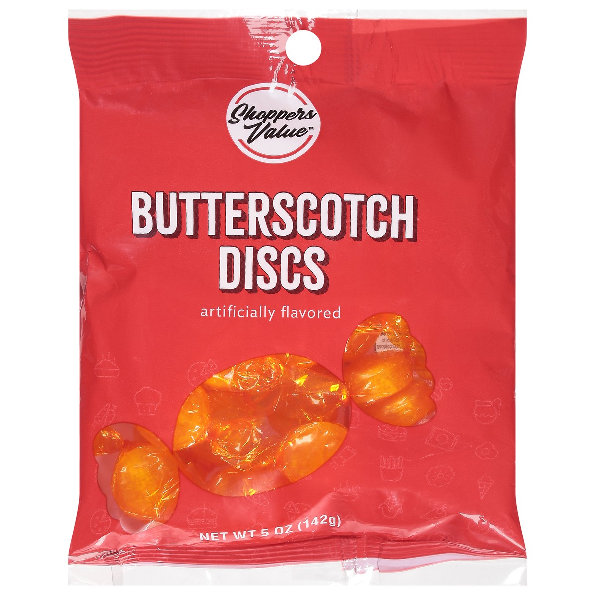 slide 1 of 9, Shoppers Value Butterscotch Discs Candy, 5 oz