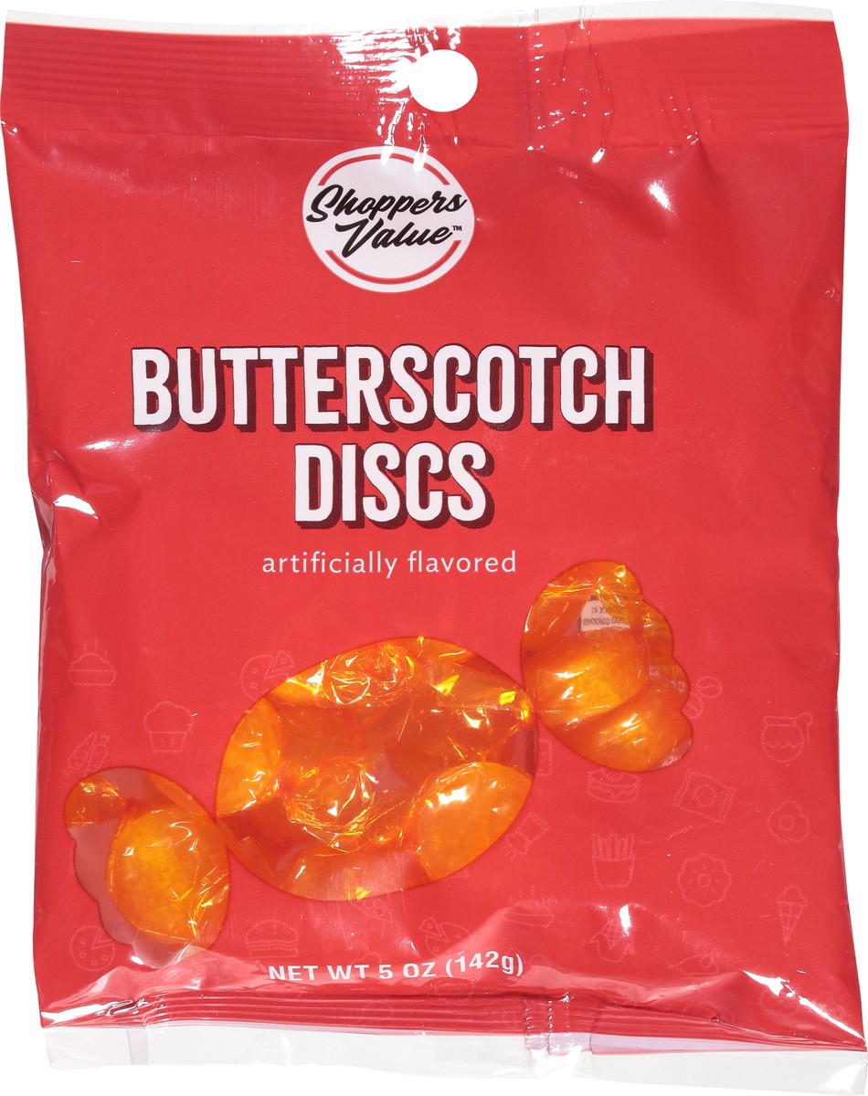 slide 3 of 9, Shoppers Value Butterscotch Discs Candy, 5 oz