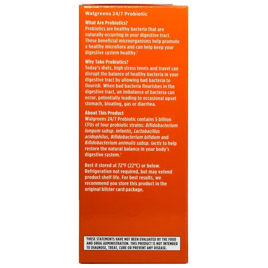 slide 5 of 5, Walgreens Probiotic, 42 ct